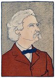 Samuel Langhorne Clemens (November 30, 1835 – April 21, 1910), better known by his pen name Mark Twain, was an American author and humorist. He is most noted for his novels, The Adventures of Tom Sawyer (1876), and its sequel, Adventures of Huckleberry Finn (1885), the latter often called 'the Great American Novel'.<br/><br/>

Twain grew up in Hannibal, Missouri, which would later provide the setting for Huckleberry Finn and Tom Sawyer. He apprenticed with a printer. He also worked as a typesetter and contributed articles to his older brother Orion's newspaper. After toiling as a printer in various cities, he became a master riverboat pilot on the Mississippi River, before heading west to join Orion. He was a failure at gold mining, so he next turned to journalism. While a reporter, he wrote a humorous story, The Celebrated Jumping Frog of Calaveras County, which became very popular and brought nationwide attention. His travelogues were also well-received. Twain had found his calling.<br/><br/>

He achieved great success as a writer and public speaker. His wit and satire earned praise from critics and peers, and he was a friend to presidents, artists, industrialists, and European royalty.<br/><br/>

He lacked financial acumen, and, though he made a great deal of money from his writings and lectures, he squandered it on various ventures, in particular the Paige Compositor, and was forced to declare bankruptcy. With the help of Henry Huttleston Rogers he eventually overcame his financial troubles. Twain worked hard to ensure that all of his creditors were paid in full, even though his bankruptcy had relieved him of the legal responsibility.<br/><br/>

Twain was born during a visit by Halley's Comet, and predicted that he would 'go out with it' as well. He died the day following the comet's subsequent return. He was lauded as the greatest American humorist of his age', and William Faulkner called Twain 'the father of American literature'.