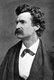 USA: Samuel Langhorne Clemens, aka Mark Twain, American writer, traveller and humorist (1835-1910)
